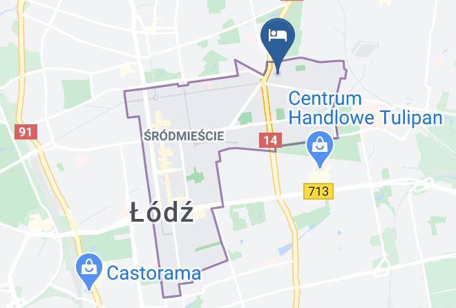 Lodz - Arche Residence Lodz Maps