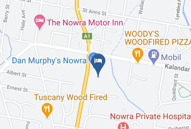 Shoalhaven - Nightcap At Archer Hotel Maps