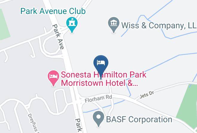 Morris - Archer Hotel Florham Park Maps