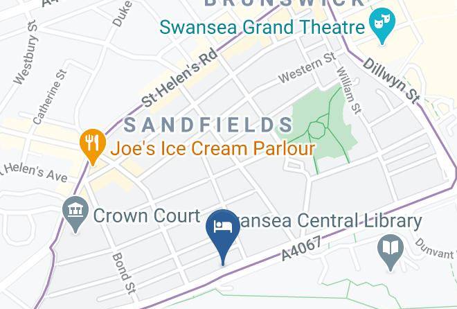 Swansea - Archers Hotel Maps