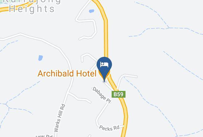 Hawkesbury - Archibald Hotel Maps