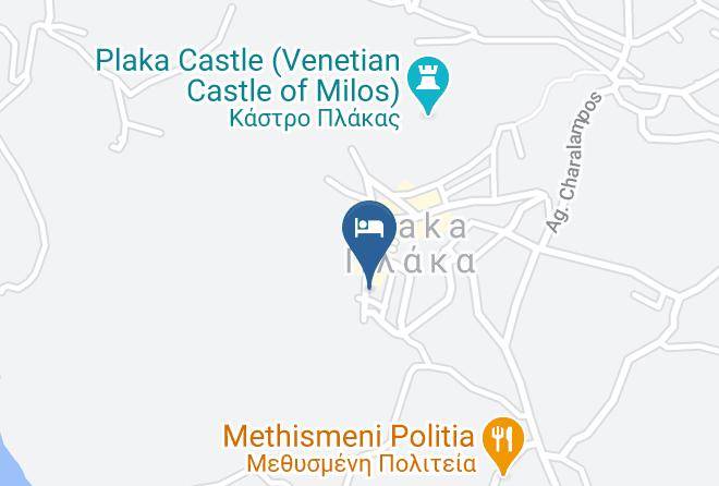 Milos - Archondoula Studios Maps