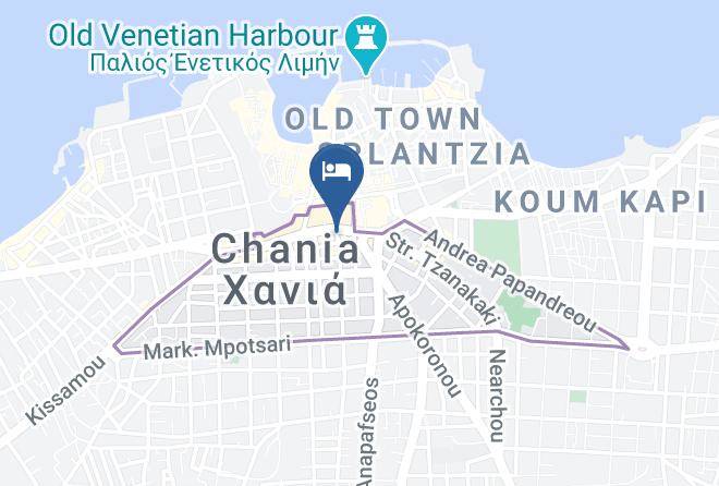 Khania - Archontiki Hotel Maps