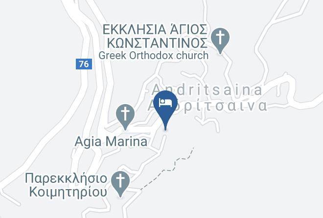 Ilia - Archontiko Andritsenas Maps