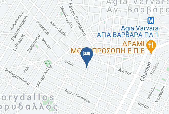 West Athens - Archontiko Art Hotel Maps