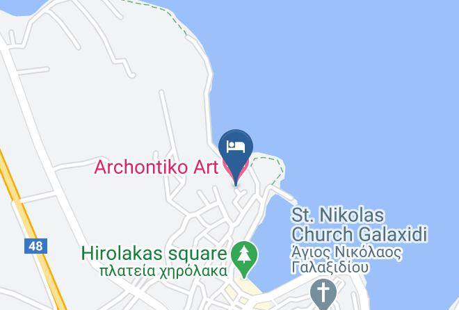 Fokis - Archontiko Art Hotel Maps