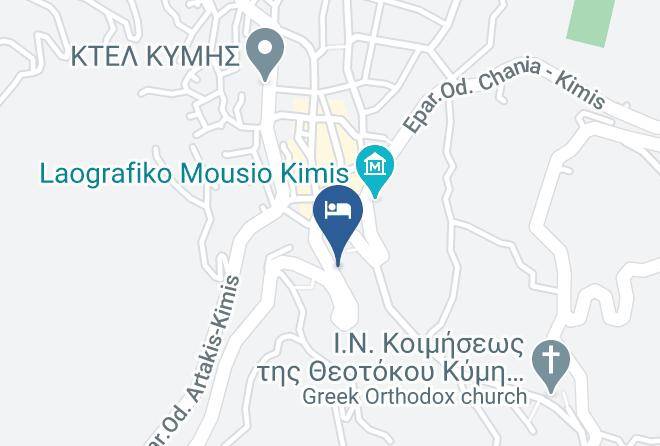 Archontiko Kymis Boutique Hotel Map
