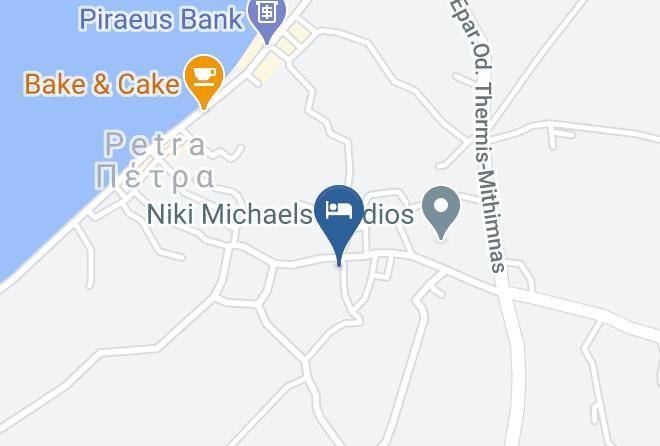 Lesvos - Archontiko Petras 1821 Boutique Hotel Lesvos Maps