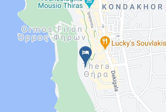 Thira - Archontiko Santorini Maps