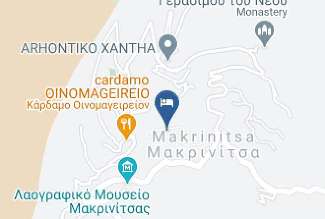Magnisia - Archontiko Theodora Makrinitsa Pelion Maps