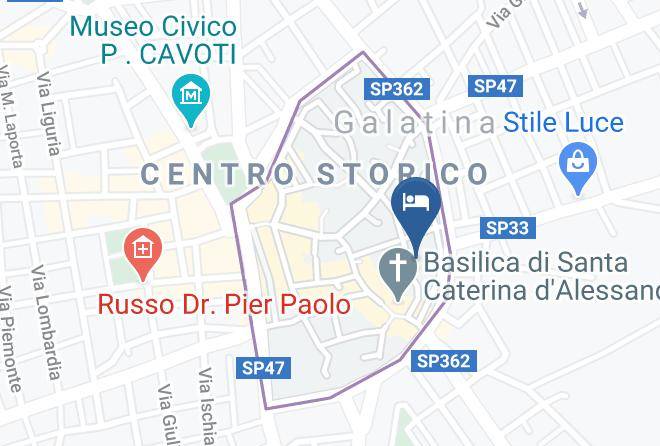 Lecce - Arco Cadura Maps