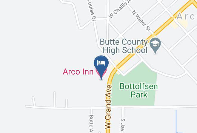 Butte - Arco Inn Maps