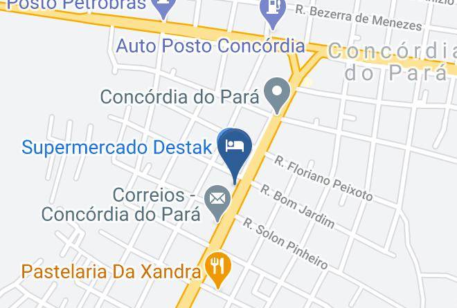 Concordia Do Para - Arco Iris Palace Hotel Maps