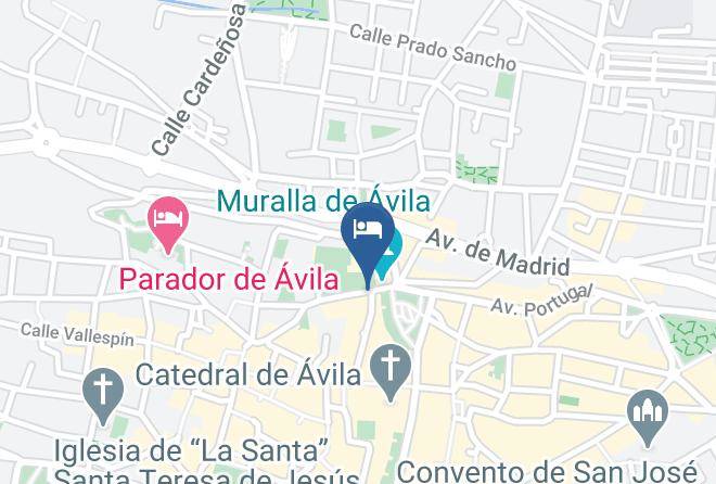 Avila - Arco San Vicente Maps