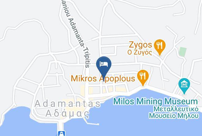 Milos - Arco Solium Suites Maps