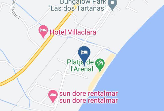 Arcos Del Mar Litoral Costa Dorada Map