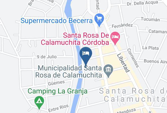 Calamuchita Department - Arcos Del Rio Maps