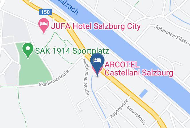 Salzburg - Arcotel Castellani Salzburg Maps