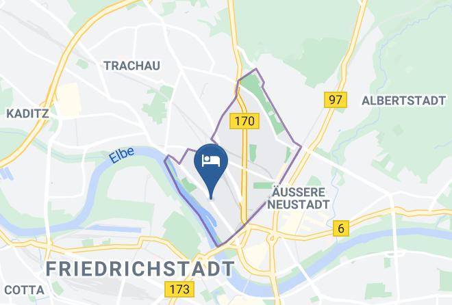 Dresden - Arcotel Hafencity Dresden Maps