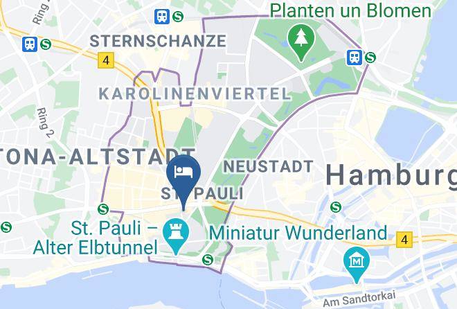 Arcotel Onyx Hamburg Map