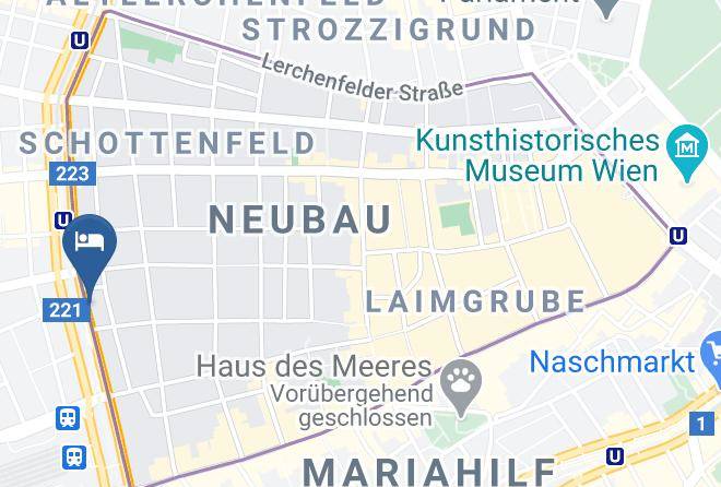 Vienna Neubau - Arcotel Wimberger Wien Maps