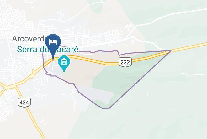 Arcoverde Palace Hotel Map