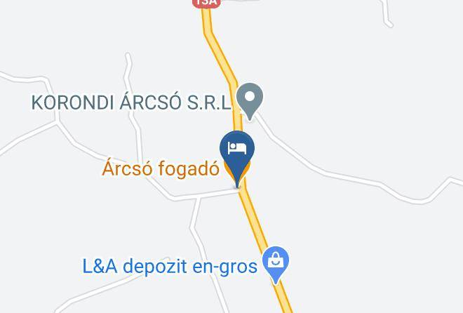 Corund - Arcso Fogado Maps
