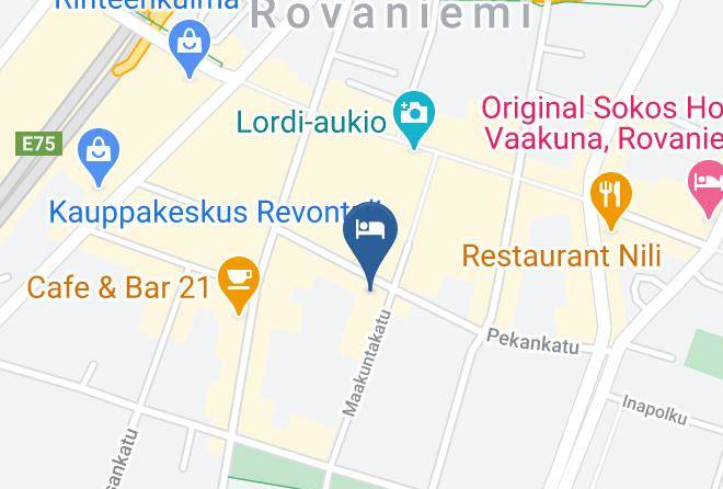 Rovaniemi - Arctic City Hotel Maps