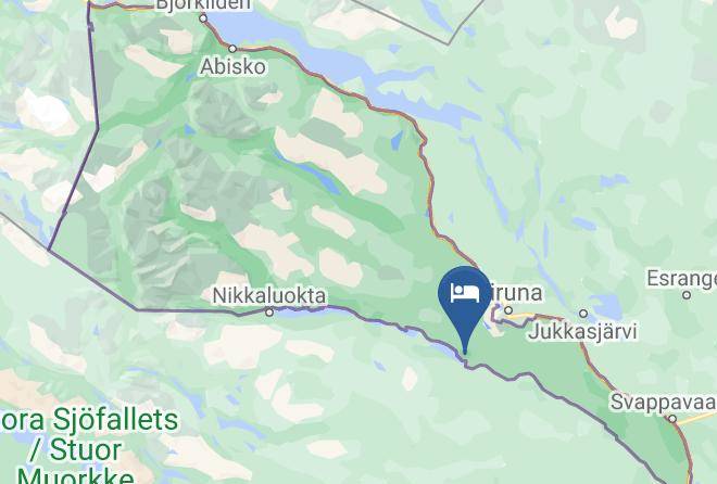 Kiruna - Arctic Gourmet Cabin Maps