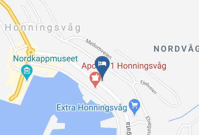 Arctic Hotel Nordkapp Map
