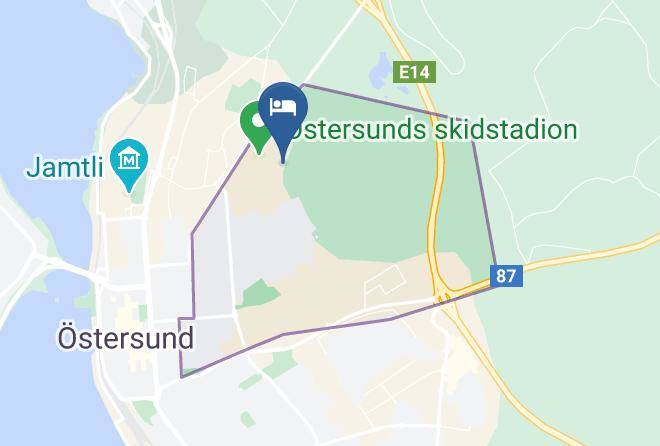 Ostersund - Arctura Lodge & Konferens Maps