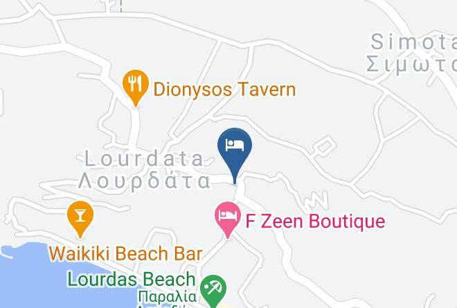 Kefallinia - Arda Vani Hotel Maps