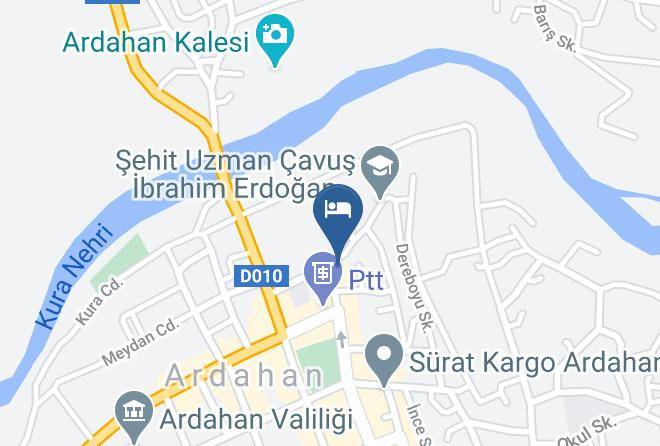 Ardahan Kaptanpasa - Ardahan Otel Pansiyon Maps