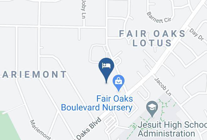 Sacramento - Arden Hills Club & Spa Maps