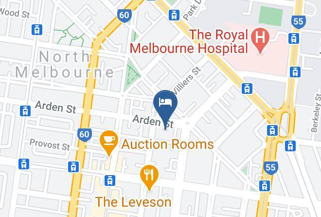 Melbourne - Arden Motel Maps