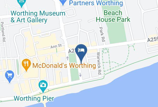 West Sussex - Ardington Hotel Maps