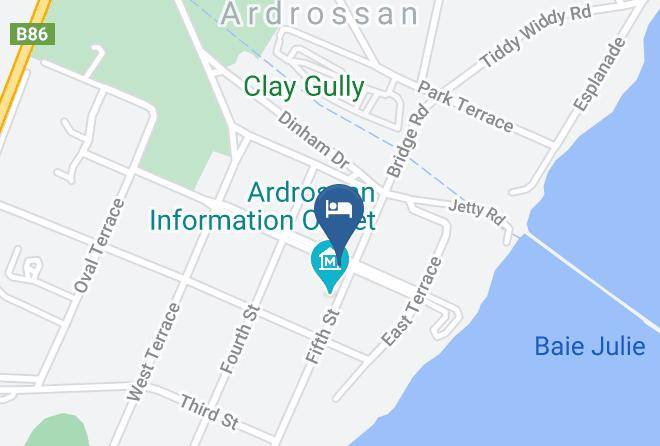 Yorke Peninsula - Ardrossan Hotel Motel Maps