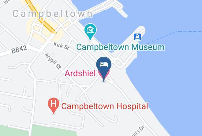 Ardshiel Hotel Map