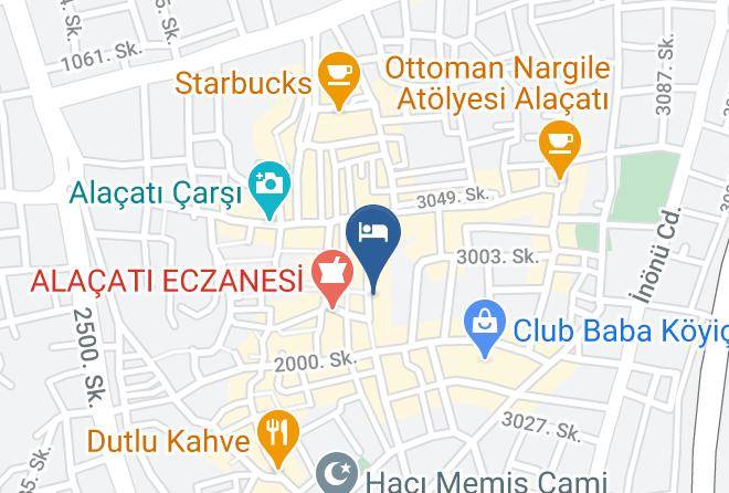Cesme - Are Butik Hotel Alacati Maps