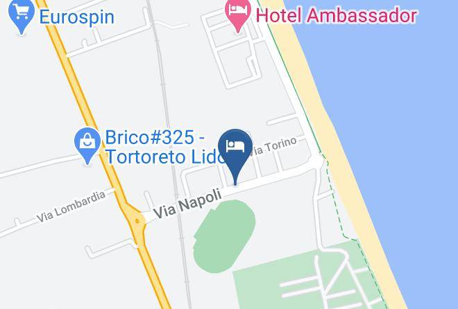 Teramo - Area Attrezzata Spiaggia Del Sole Maps