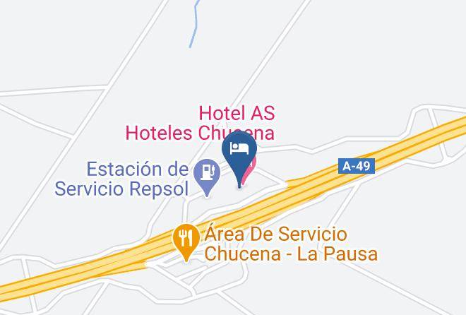 Huelva - Area De Servicio Chucena La Pausa Maps