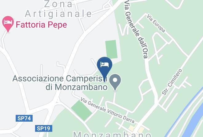 Mantua - Area Di Sosta Monzambano Maps