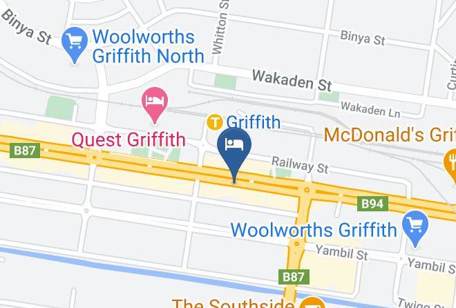 Griffith - Area Hotel Griffith Maps