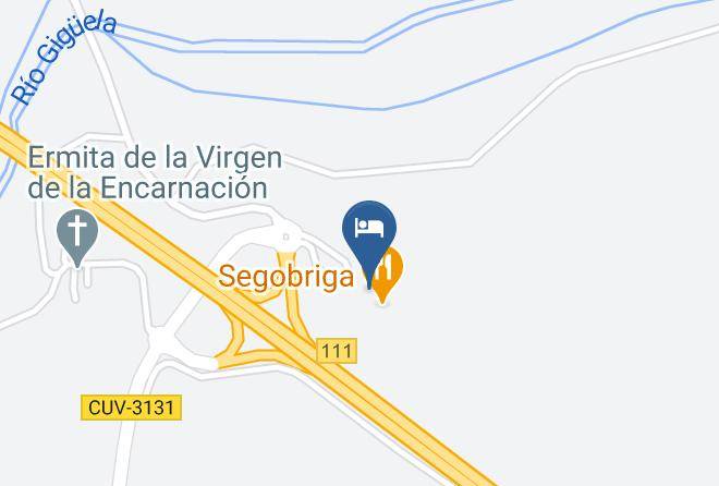 Cuenca - Area Servicios Segobriga Maps