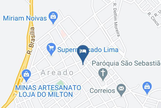 Areado - Areado Hotel Maps