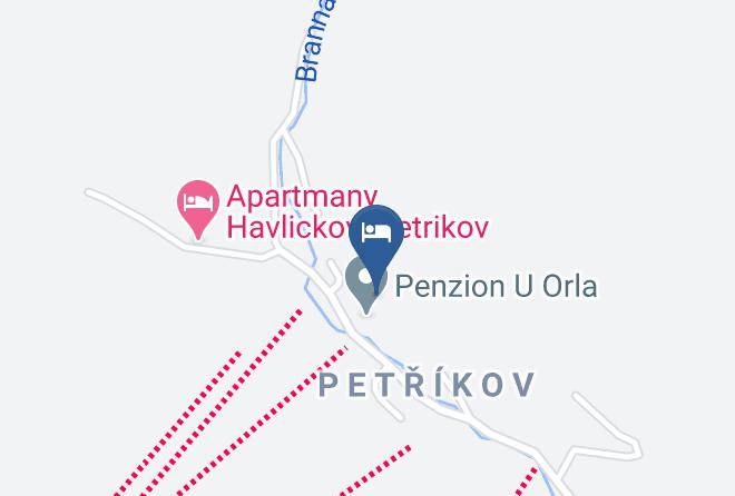 Jesenik - Areal Skiland Petrikov Ramzova Jeseniky Maps