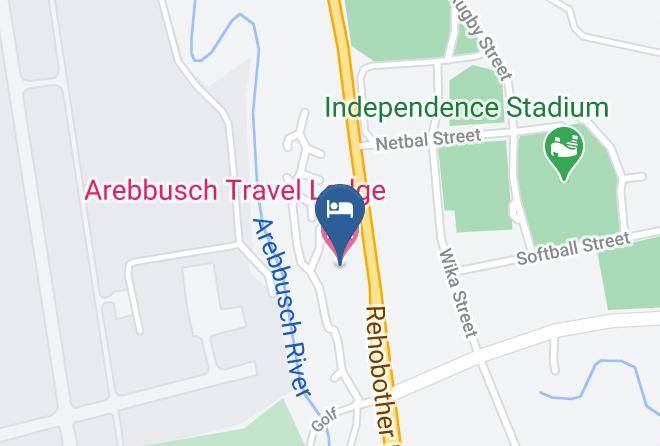 Windhoek - Arebbusch Travel Lodge Maps
