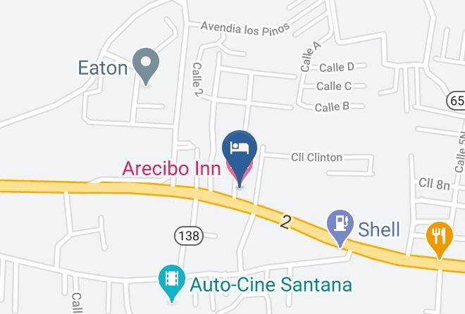 Arecibo - Arecibo Inn Maps