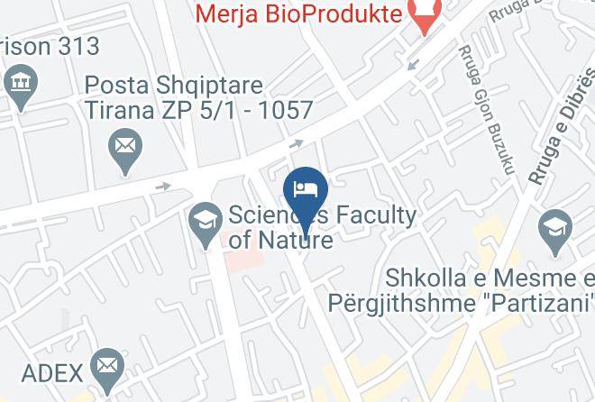 Tirana - Areela Boutique Hotel Maps