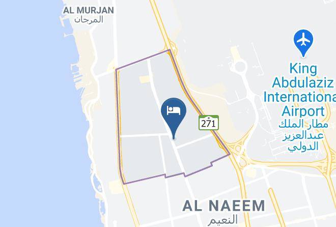 Areen Hotel Map